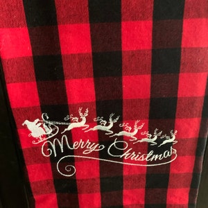 Embroidered kitchen towel