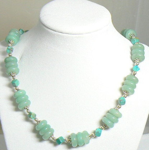 Items similar to Necklace Turquoise Jewelry on Etsy