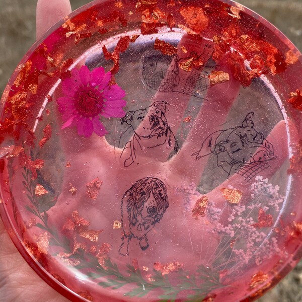 Custom Resin Ashtray Etsy