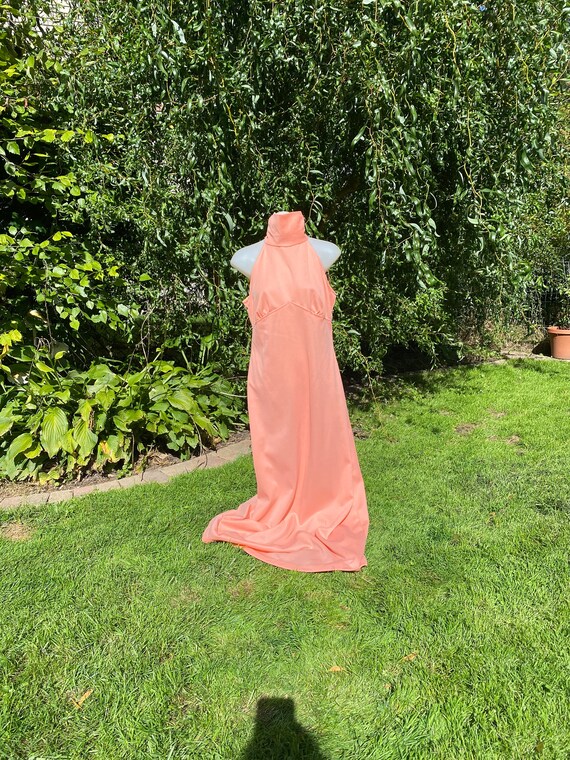 Peach floorlength with half jacket - image 1
