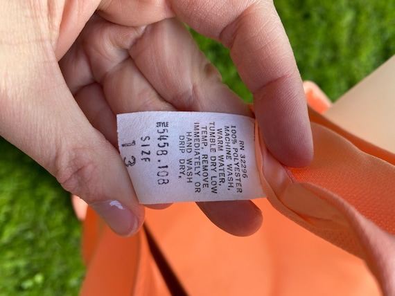 Peach floorlength with half jacket - image 6