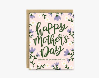 Funny Mother's Day Card - Other Kids Mother's Day Card - Unique Mother's Day Card - Funny Card for Mom