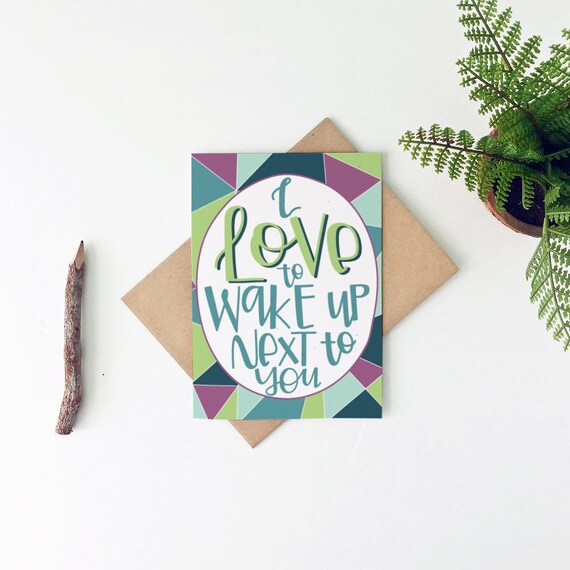 Valentine's Day Card - Cute Valentine Card - Anniversary Card - Next To You Card - Birthday Card Il_570xn