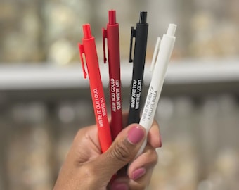 Twilight Inspired Pens: Funny Vampire Book Lover Gift Set