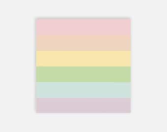 Brain Dump Rainbow Post-it® Notes | Colorful Brainstorming Sticky Notes Set for Office and Personal Use