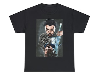 Black Panther Fan Art - T-Shirt - Tchalla & Killmonger