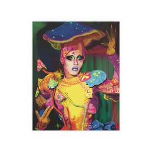 Cheddar Gorgeous - Ru Pauls Drag UK Race Fan Art - Giclée print