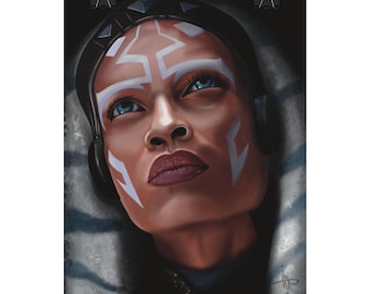 Ahsoka Tano / Giclée print / Star Wars Wall art print