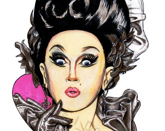 Ben DeLaCreme / Drag Queen Fan Art / Ru Paul's Drag Race Allstar