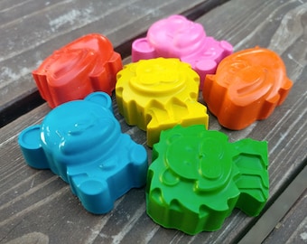 Zoo Crayons Zoo Party Favors Kids Gifts Lion Crayons set of 20 Lion Party Favors Lion Party Kids Party Favors Zoo Party