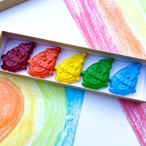 Winter Penguin Crayons - Stocking Stuffers For Kids - Kids Gifts - Stocking Stuffers - Gifts For Kids - Unique Gifts - Kids Christmas Gifts