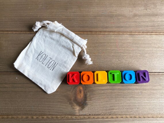 NAME Crayons - Easter Basket Stuffers - Easter Basket Fillers - Kids Easter Gifts - Easter Kids Gifts - Personalized Easter Gifts For Kids Il_570xn