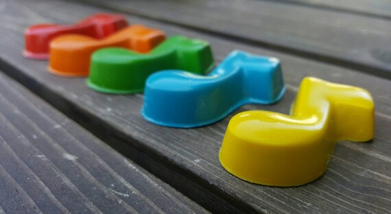 Music note crayons set of 20 - Music Note Party Favors - Music Party - Music Party Favors - Kids Party Favors - Kids Gifts - Music Notes Il_570xn