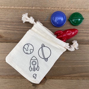 Space Crayons - Space Party Favors - Space Birthday Party Favors - Kids Party Favors - Outer Space Party Favor Bags - Gifts For Kids - Favor