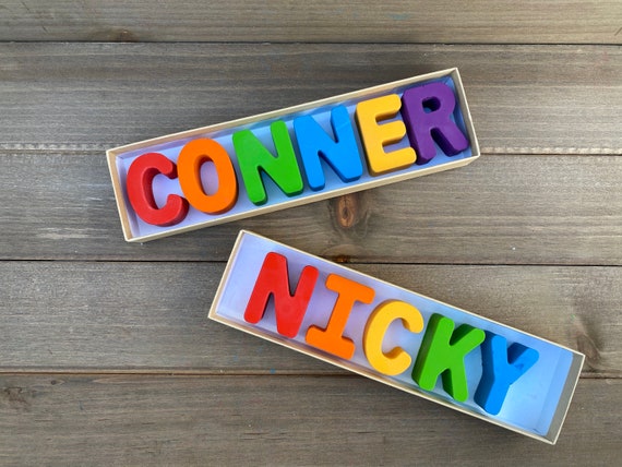 Personalized Name Crayons - Gifts For Kids - Kids Gifts - Gifts For Him - Gifts For Her - Easter Gifts - Easter Kids Gifts - Kids Easter Il_570xn