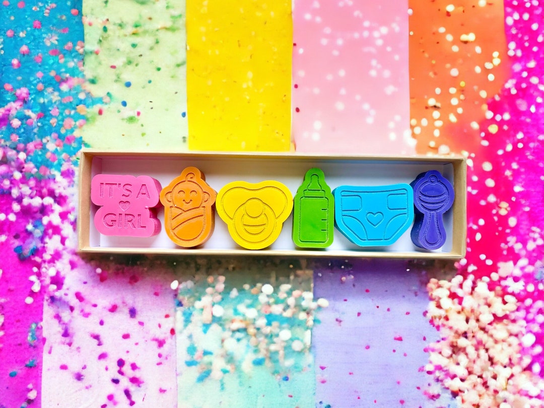 It's A Girl Crayons It's A Girl Gender Reveal Crayons Gender Reveal