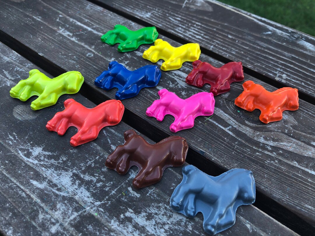 Horse Crayons Set of 10 Horse Party Favors Horse Birthday Party Favors