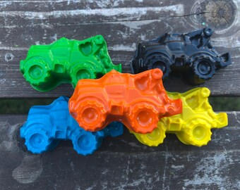 Tow Truck Crayons set of 10 - Tow Truck Party Favors - Tow Truck Birthday Party - Truck Crayons - Truck Party Favors - Kids Tow Truck Gifts