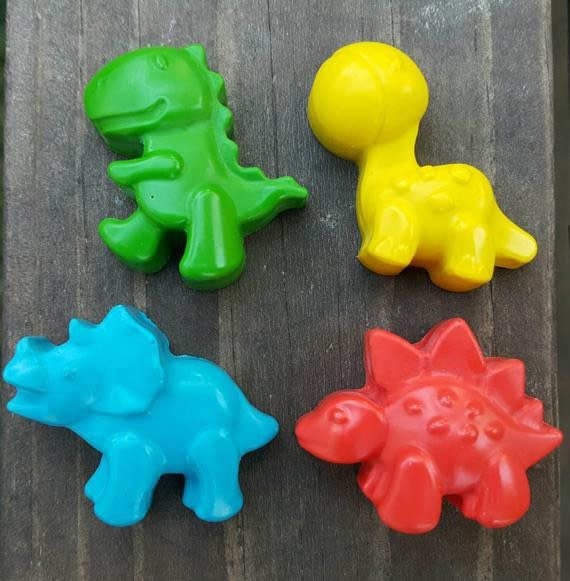 Dinosaur Crayons - Dinosaur Party Favors - Dinosaur Party - Kids Gifts - Kids Party Favors - Dino Party Favors - Dinosaur Birthday Favors Il_570xn
