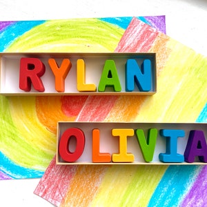 NAME Crayons Personalized Gifts For Kids Classroom Party Favors Gifts For Her Gifts For Him Gifts For Kids Kids Party Favors image 7