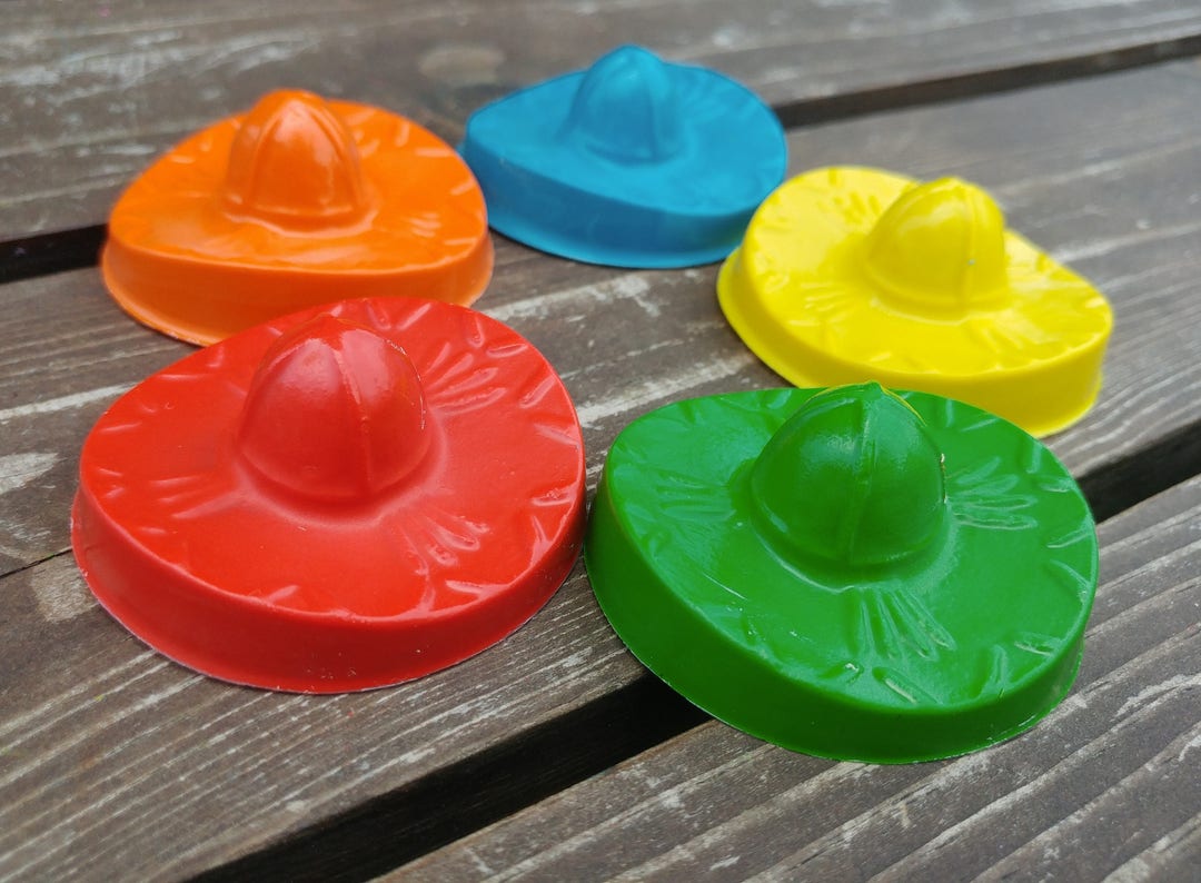 Sombrero Hat Crayons Set of 10 Sombrero Party Favors Sombrero Birthday