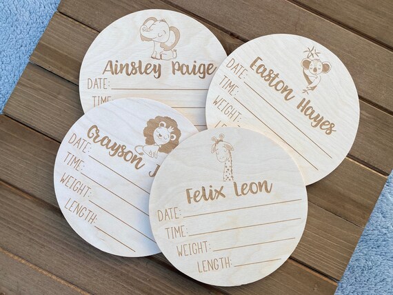 personalized baby name signs