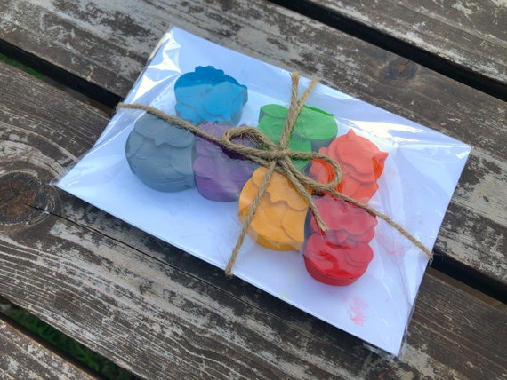 Owl Crayons - Owl Party Favors - Kids Party Favors - Kids Gifts - Woodland Party Favors - Gifts For Kids - Woodland Birthday Party - Toys Il_570xn