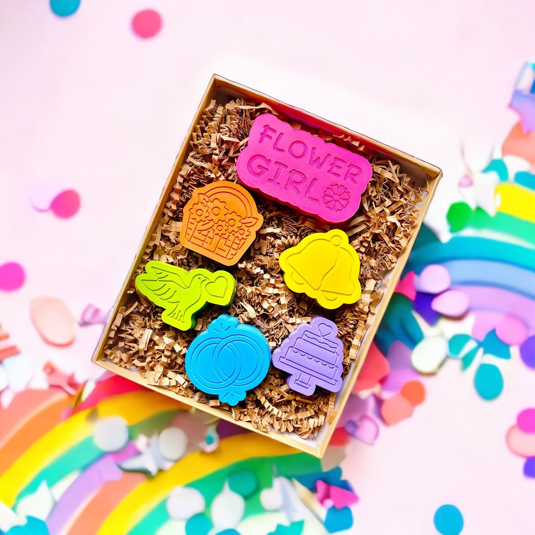 Will You Be Our Flower Girl Proposal Gifts Flower Girl Crayons