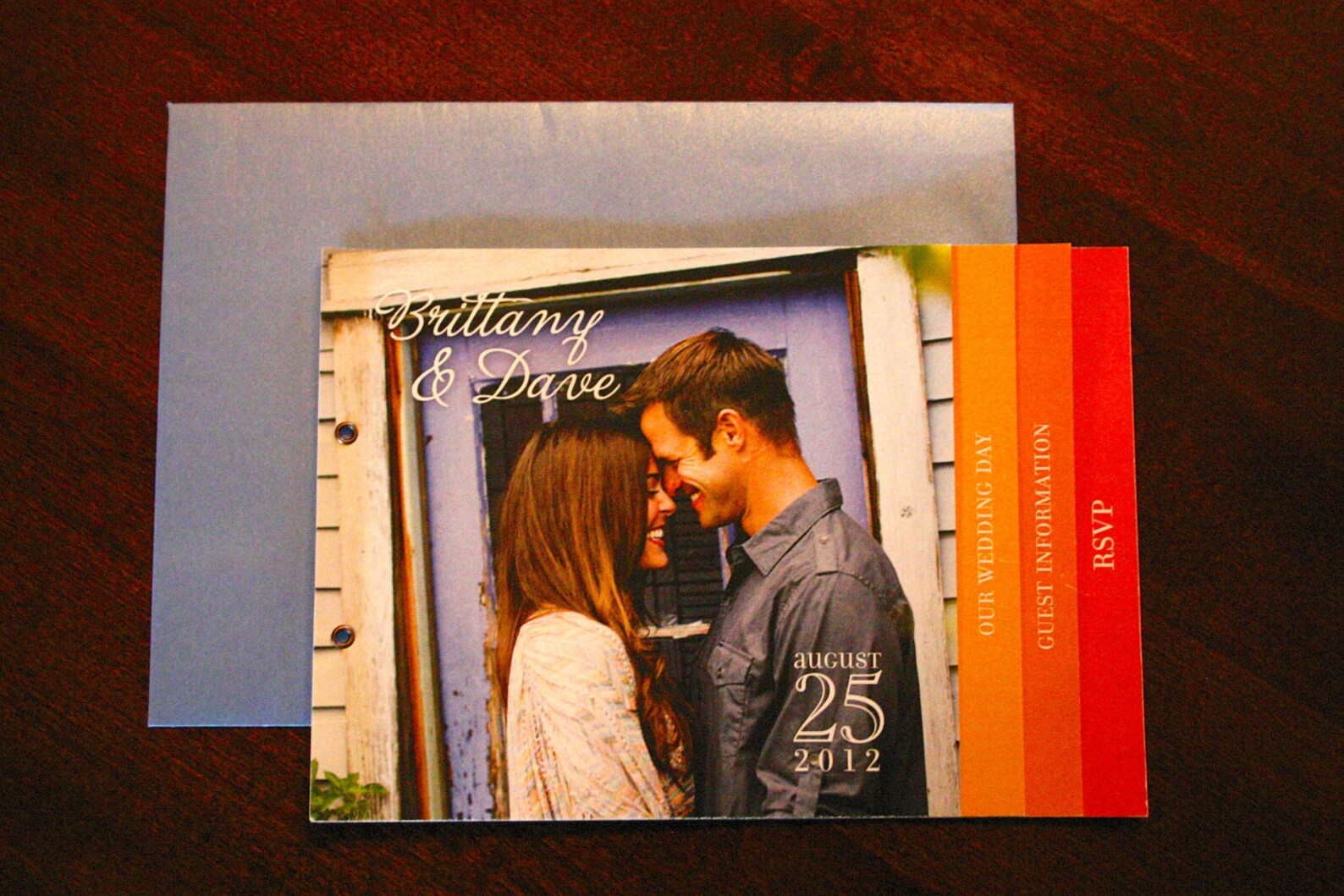 WEDDING INVITATION BOOKLET Etsy