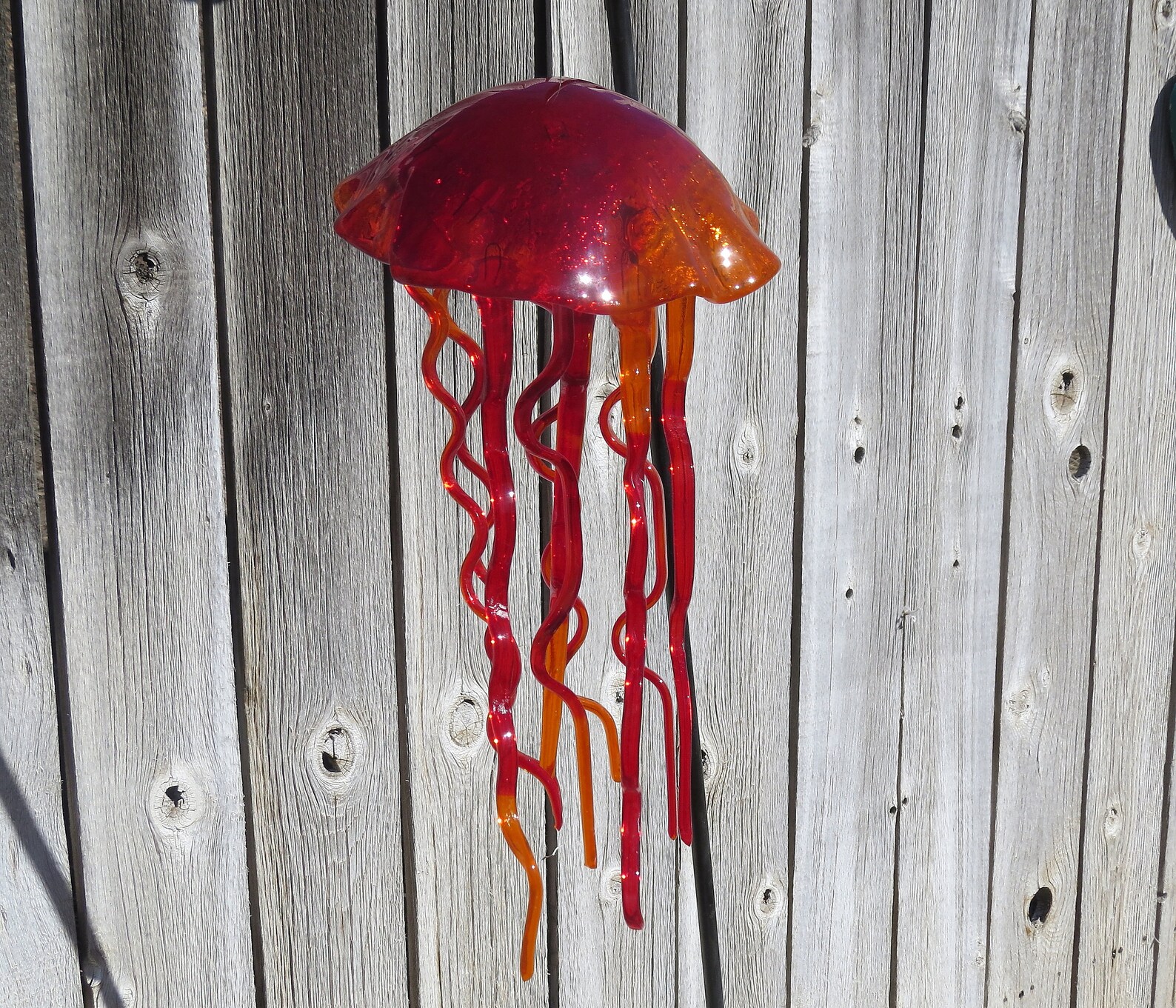 This amazing Jellyfish wind chime will be the center of Etsy
