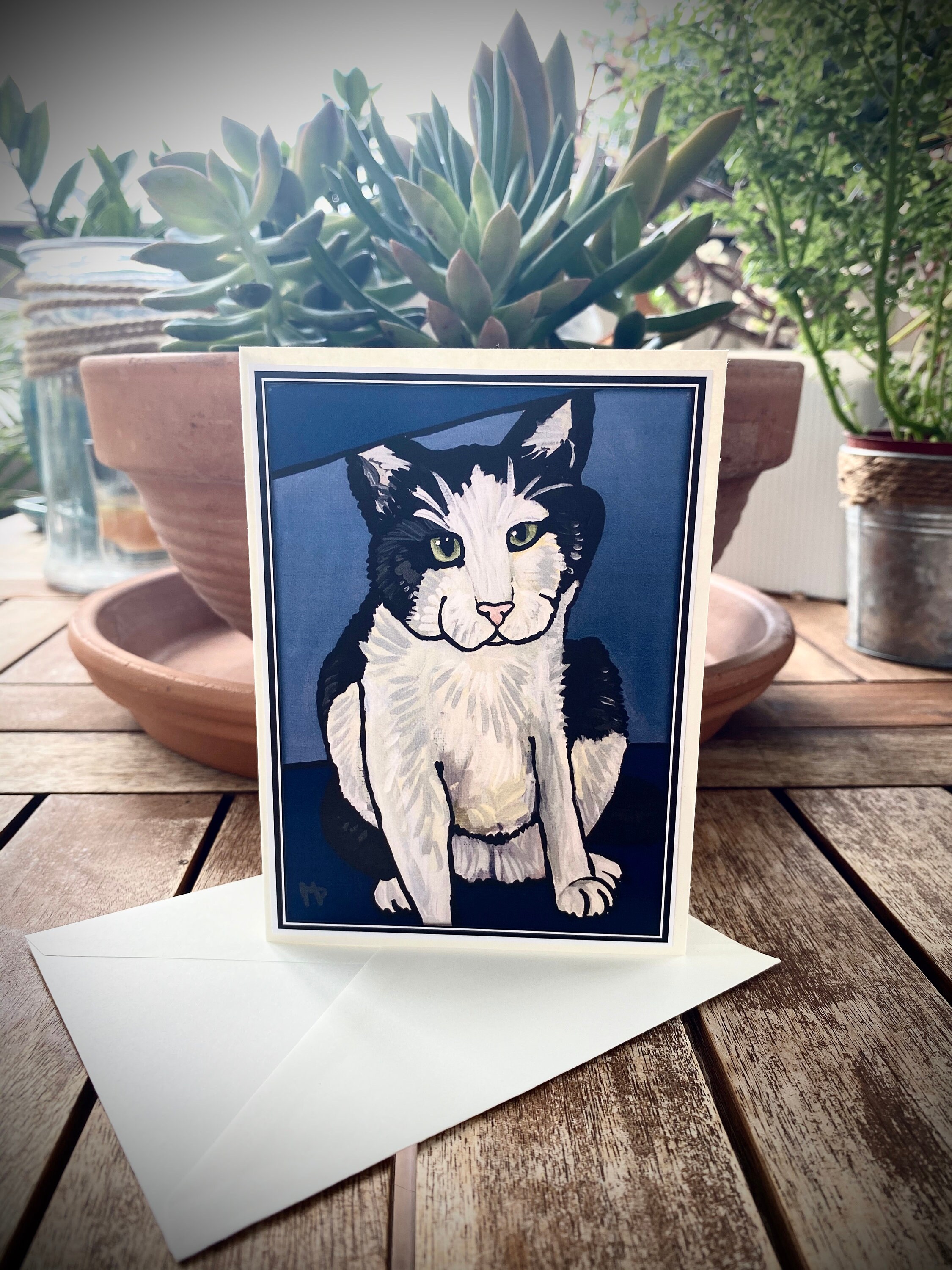 Set of Cat Art Note Cards Cat Print Note Cards Art Note Etsy