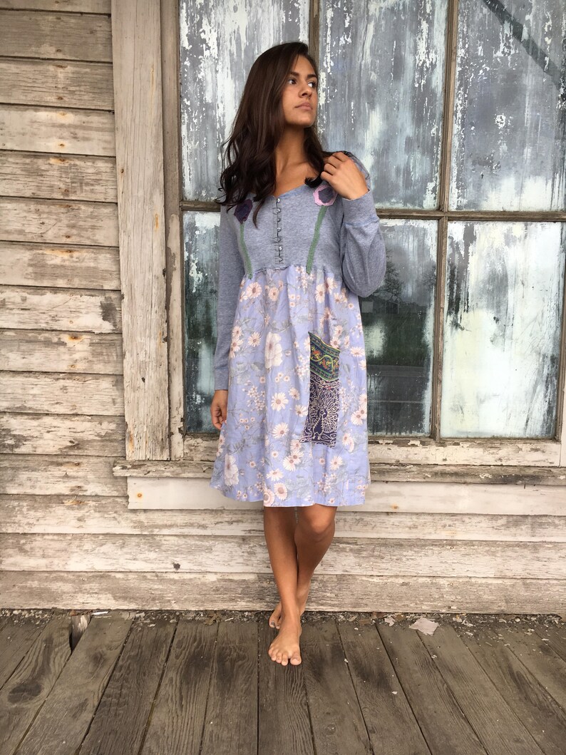 Geneva dresssmall mediumartsyEco clothingupcycled Etsy