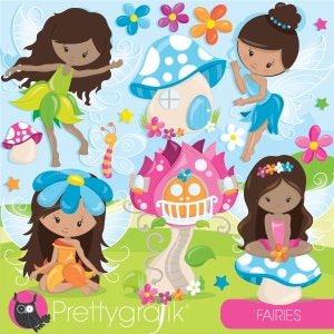 fairy clipart commercial use, fairies vector graphics, fairytale digital clip art, digital images CL944 image 1