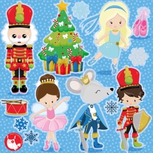 Nutcracker, clipart, clipart commercial use,  vector graphics,  clip art, digital images - CL1410