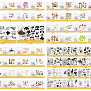 Black Friday Ultimate COLLECTION 40 000 graphics, clipart, digital papers, patterns, vector, ENTIRE STORE, commercial use, cutting files image 9