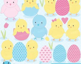 chick bird clipart commercial use, vector graphics, digital clip art, digital images - CL510