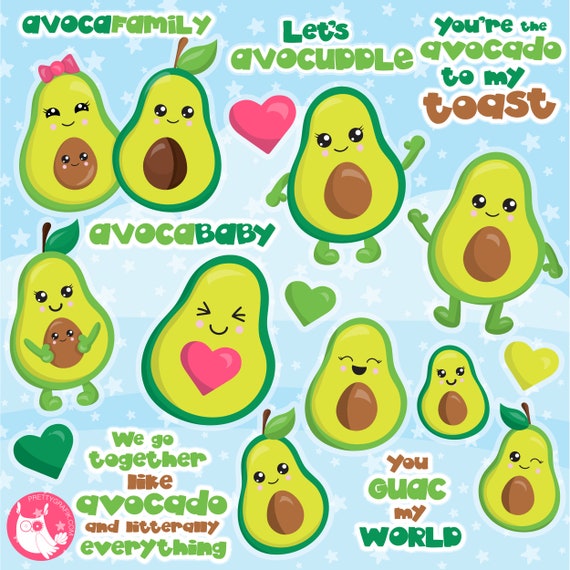 Download BUY 20 GET 10 OFF Avocado clipart commercial use, Avocado ...