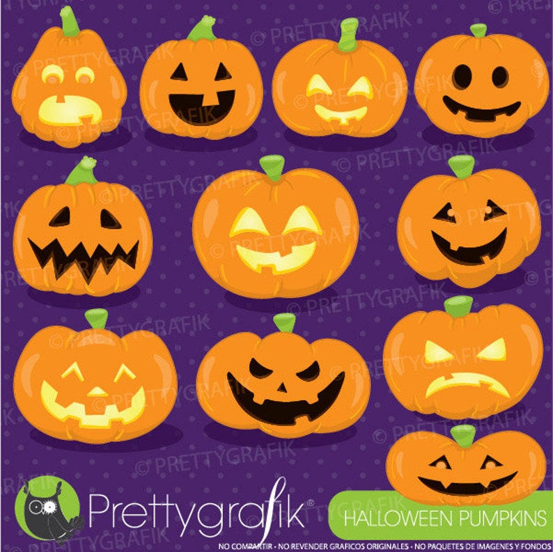 Halloween pumpkins clipart commercial use, gymnastic clipart vector graphics, digital clip art, images CL921 image 2