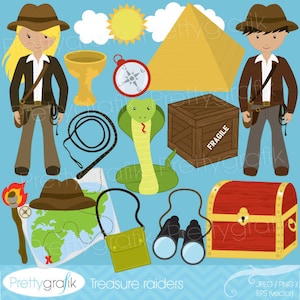 Explorer clipart commercial use, vector graphics, digital clip art, digital images  - CL532