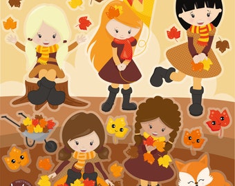 Fall Fun, clipart, clipart commercial use,  vector graphics,  clip art, digital images - CL1594