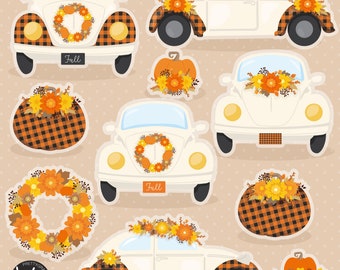 Fall Beetle, clipart, clipart commercial use,  vector graphics,  clip art, digital images - CL1381