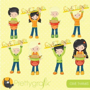 Thanksgiving clipart commercial use, fall season, turkey, harvest vector graphics, digital clip art, images CL720 image 3