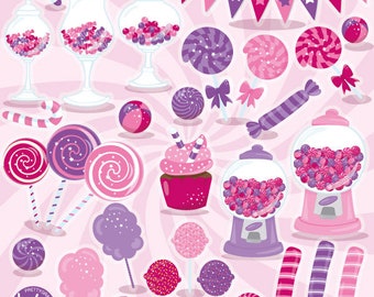 Candy Land, clipart, clipart commercial use,  vector graphics,  clip art, digital images - CL1797