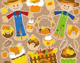 Fall Elements, clipart, clipart commercial use,  vector graphics,  clip art, digital images - CL1597