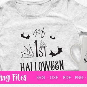 Citations d'Halloween Bunde SVG Vol. 1, Fichiers SVG, DXF, utilisation commerciale clipart, clipart, graphiques vectoriels, images numériques, fichiers de coupe image 6