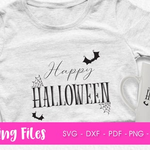 Citations d'Halloween Bunde SVG Vol. 1, Fichiers SVG, DXF, utilisation commerciale clipart, clipart, graphiques vectoriels, images numériques, fichiers de coupe image 3