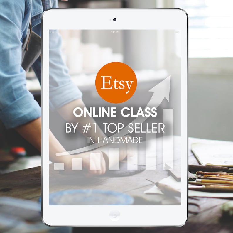 70% OFF SALE Build a successful Etsy Shop, Etsy online class, Etsy online course, SEO course, Etsy workshop with 1 Top Seller image 5