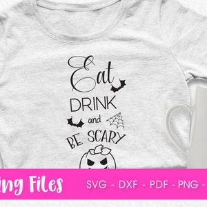 Halloween Quotes SVG Bunde Vol. 1, SVG files, DXF, clipart commercial use, clipart, vector graphics, digital images, cutting files image 2