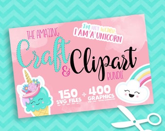 Craft and Clipart BUNDLE graphic set,  commercial use, clipart, vector graphics, digital images - prettygrafik