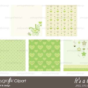 Baby clipart commercial use, vector graphics, digital clip art, digital images CL387 image 2